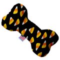 Pet Pal Candy Corn Canvas Bone Dog Toy - 8 in. PE2461527
